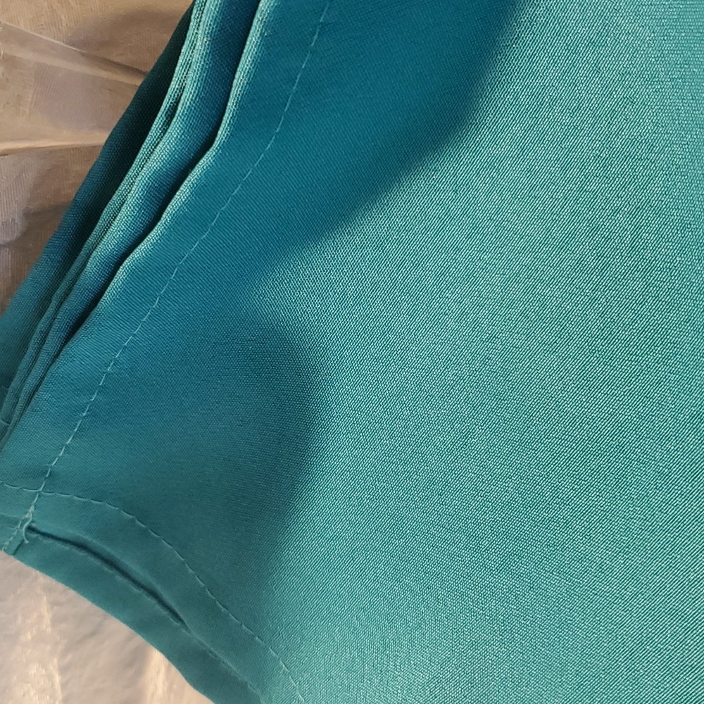 12 - Teal Blue Cloth Napkins - Picture 2 of 3